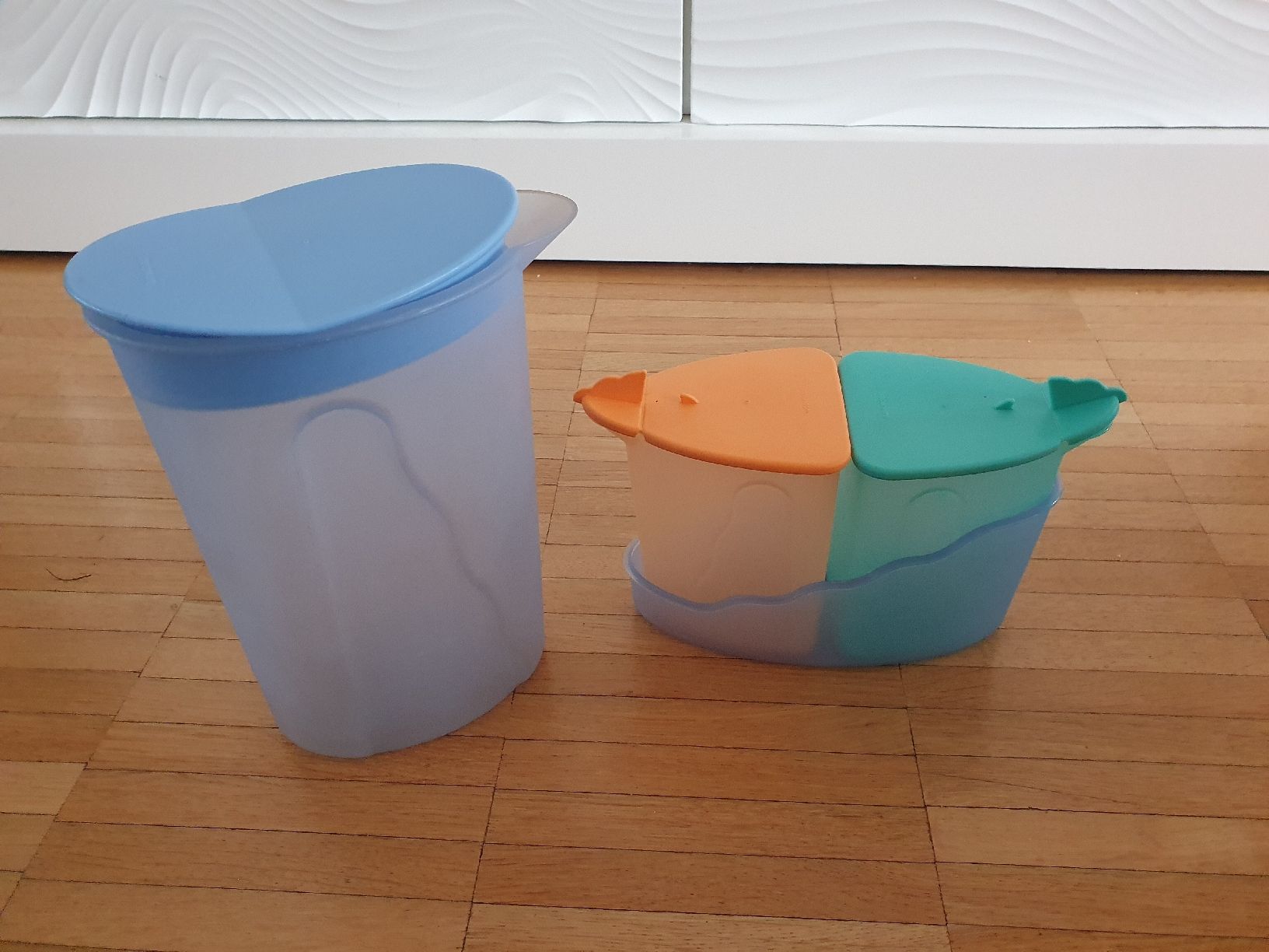 Tupperware Behälter & Ähnliches: Tupperware Set, Krug & 2 Behälter mit Deckel – Gebraucht aus Laufenburg von megane1959