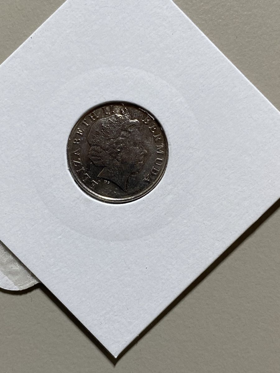 Alle Münzen: Bermudes GB - 10 cents - 2008 – Gebraucht aus Payerne von Mike1682 1