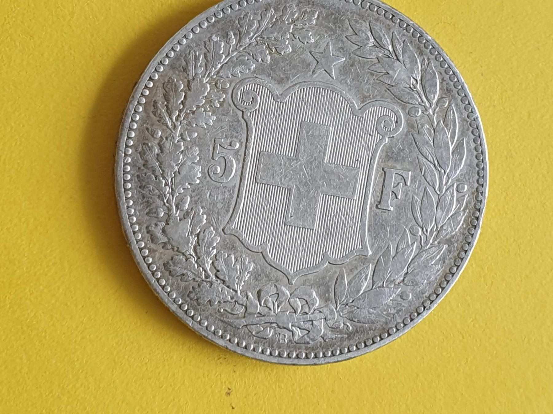Tutti le monete: 5 Franken 1889 B -  *** Silber ( Poste > A+) – Usato da luzern venduto da Jrouge 1