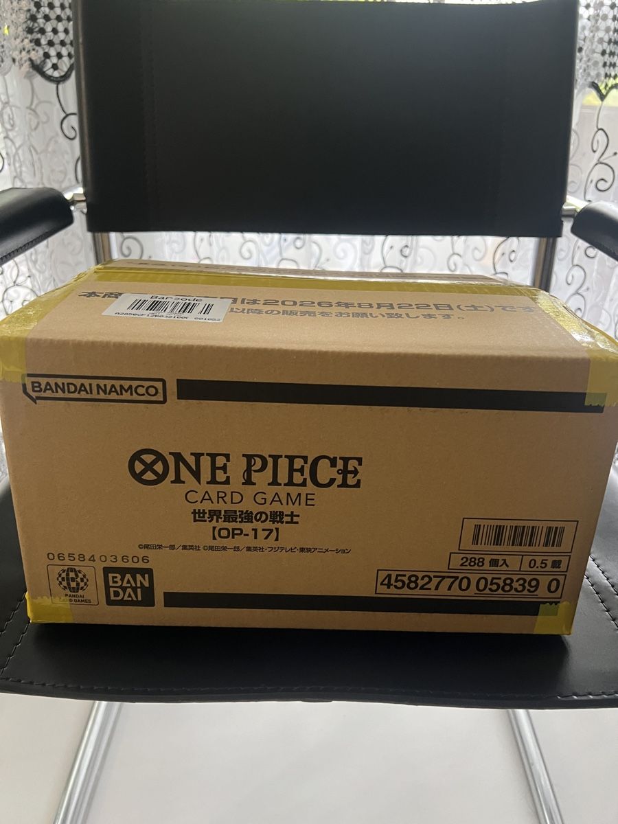 Bandai Carte collezionabili: One Piece OP17 Sealed Case JP – Nuovo e nell'imballaggio originale da Chur venduto da Blackforce