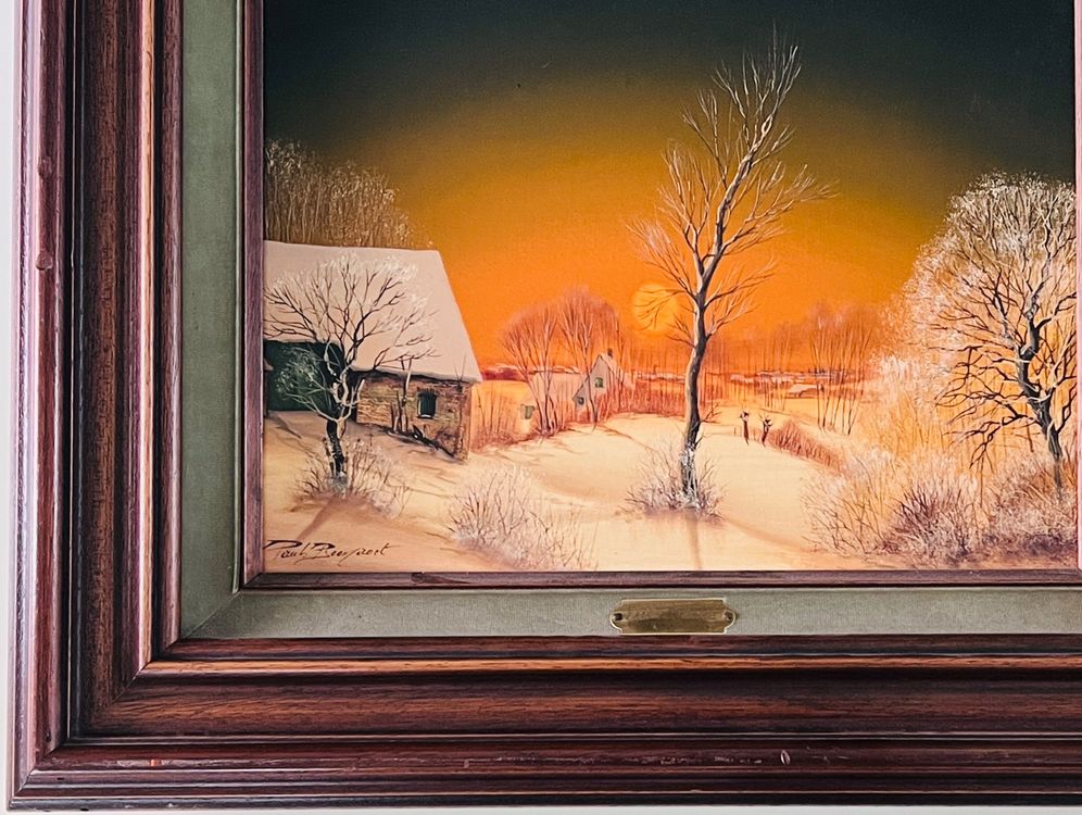 PAUL BOONAERT ( 1979 ) Gemälde Öl auf Leinwand Kaufen auf Ricardo