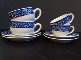 2 + 2 Set Kaffee Espresso Tassen Langenthal 58 71