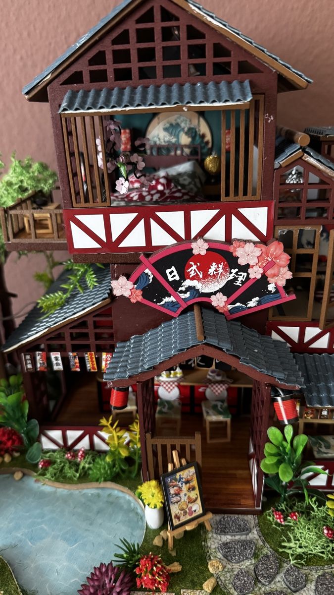 Kit di modellismo & Modellini statici: Japanisches Modellhaus mit Licht – Usato da Muttenz venduto da einfach-schoen 3