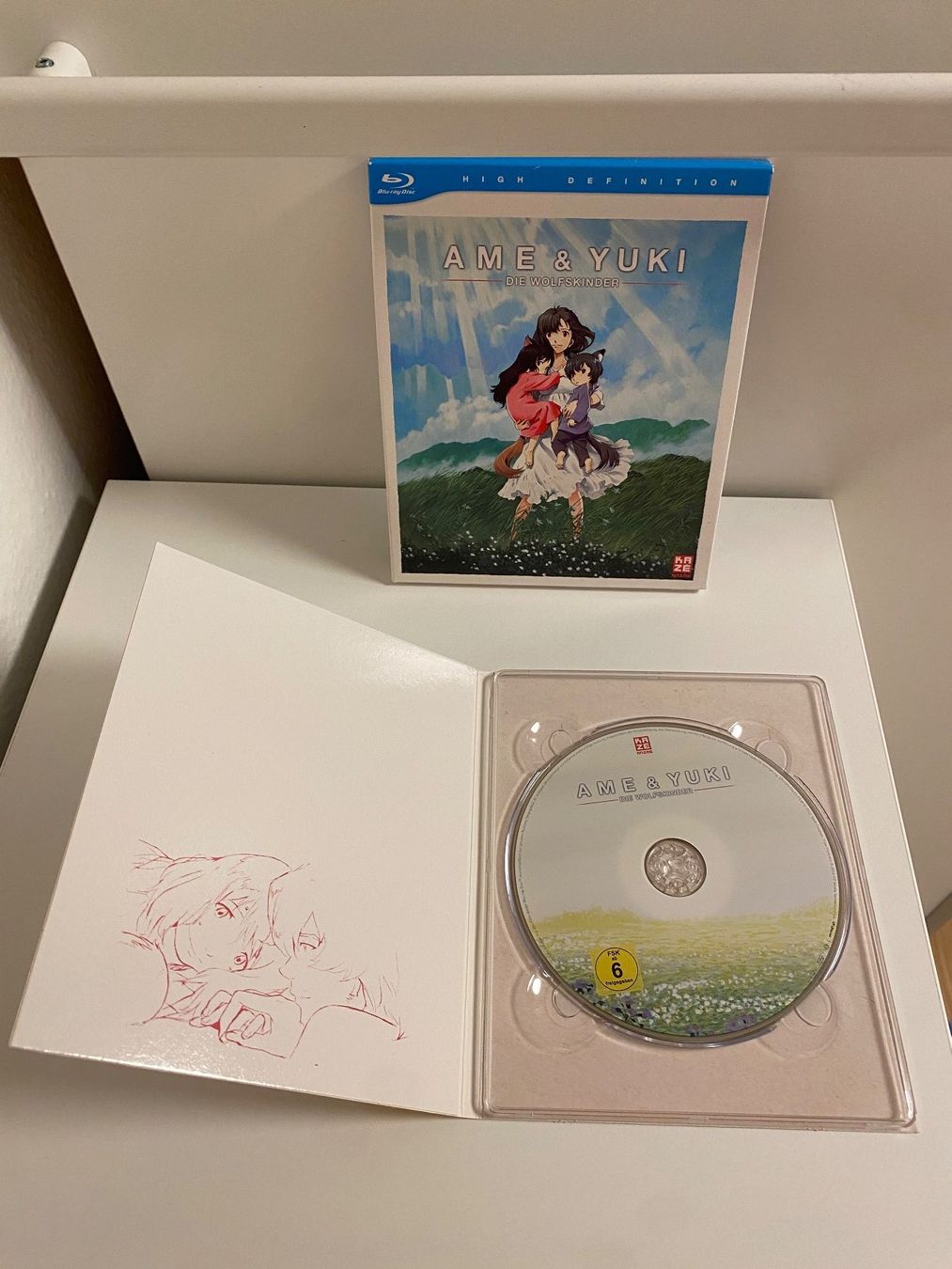 Tutti i DVDs: Ame & Yuki - Die Wolfskinder Blu-ray – Usato da Zürich venduto da m7lx 4