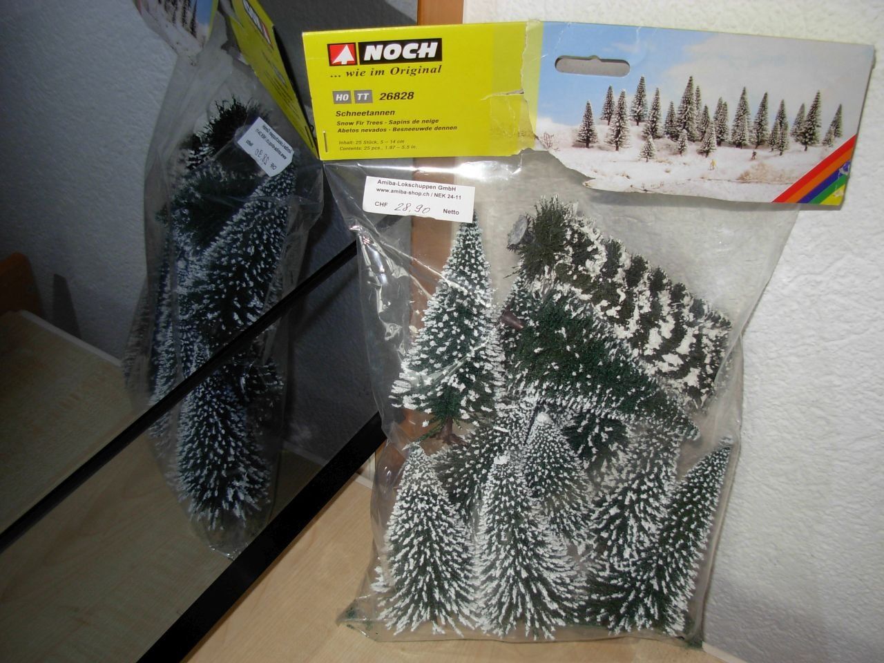 Noch Trains électriques: 13 Stück Schneetannen – D'occasion à Oberrieden par Hobbyschiff