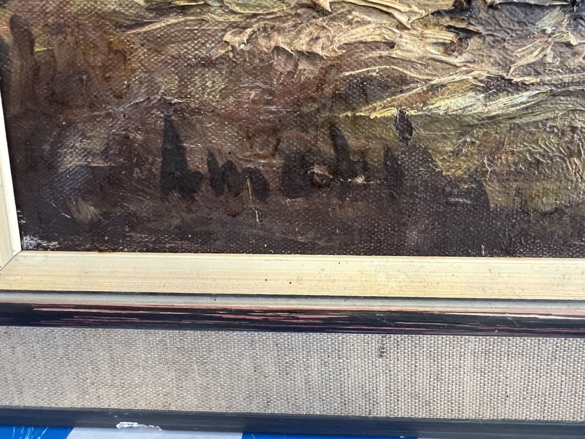 Gemälde: Marine HUILE SUR TOILE SIGNÉE – Gebraucht aus Genève von Qanil77 3