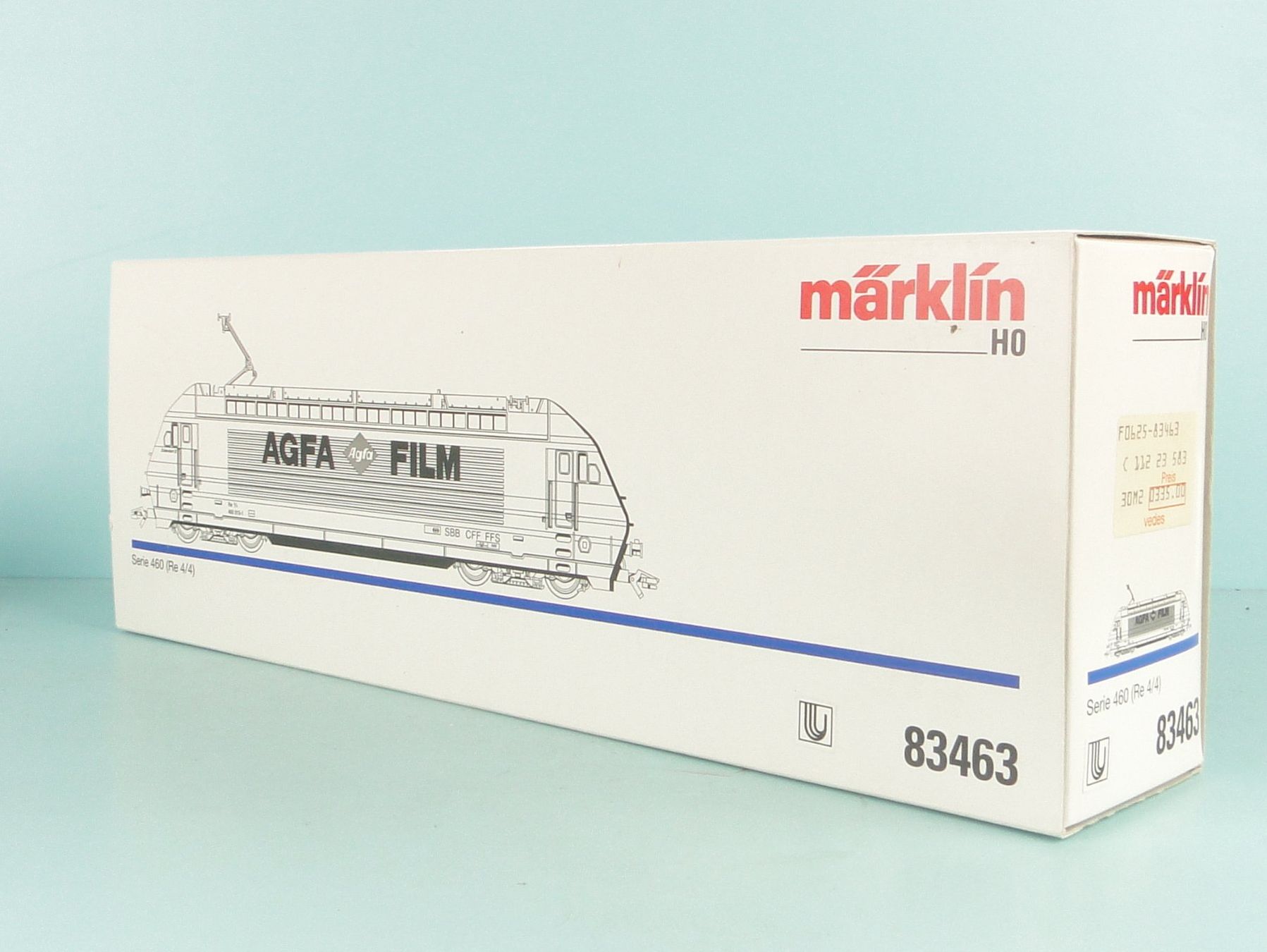 Märklin Modellini di ferrovie: Märklin 83463 SBB S460 AGFA – Usato da Bülach venduto da cann11 2