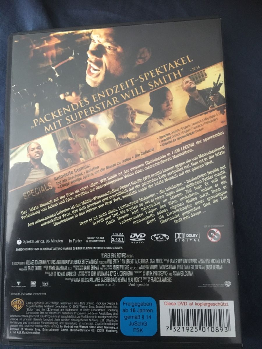 Tutti i DVDs: I AM LEGEND – Usato da Seengen venduto da Predator86 1