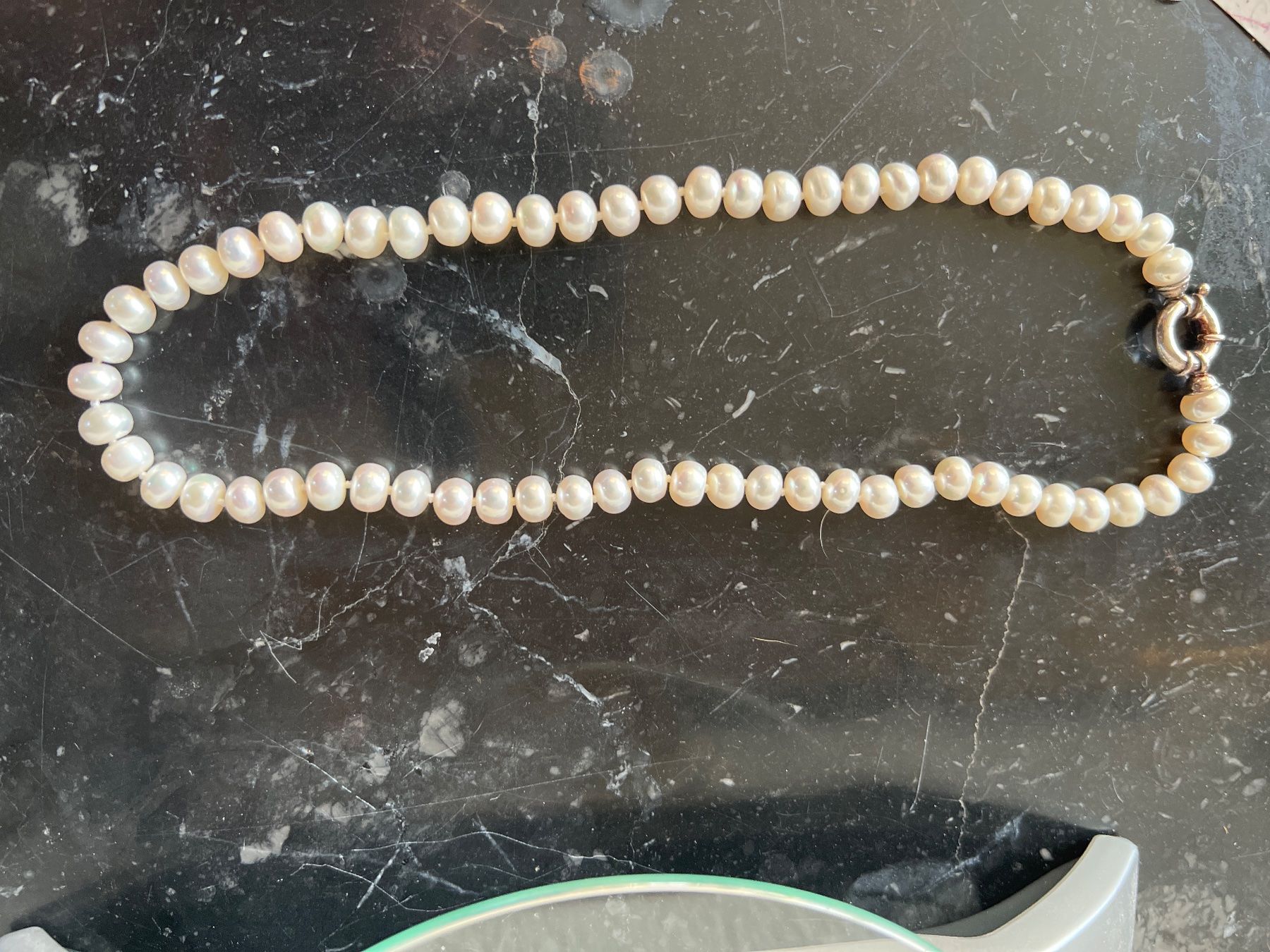 Perle (finte): Süßwasser Perlen collier – Nuovo e nell'imballaggio originale da Teufen Ar venduto da Exclusive.stuff.CH