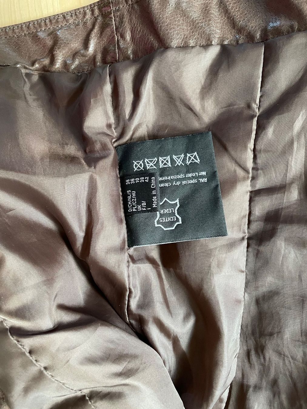 Giacche: Lederjacke, echt Leder, braun von Snap Shot – Usato da Köniz venduto da kupu-kupu 9