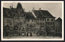 Stein a. Rhein, Alte Häuser mit Gasthof
