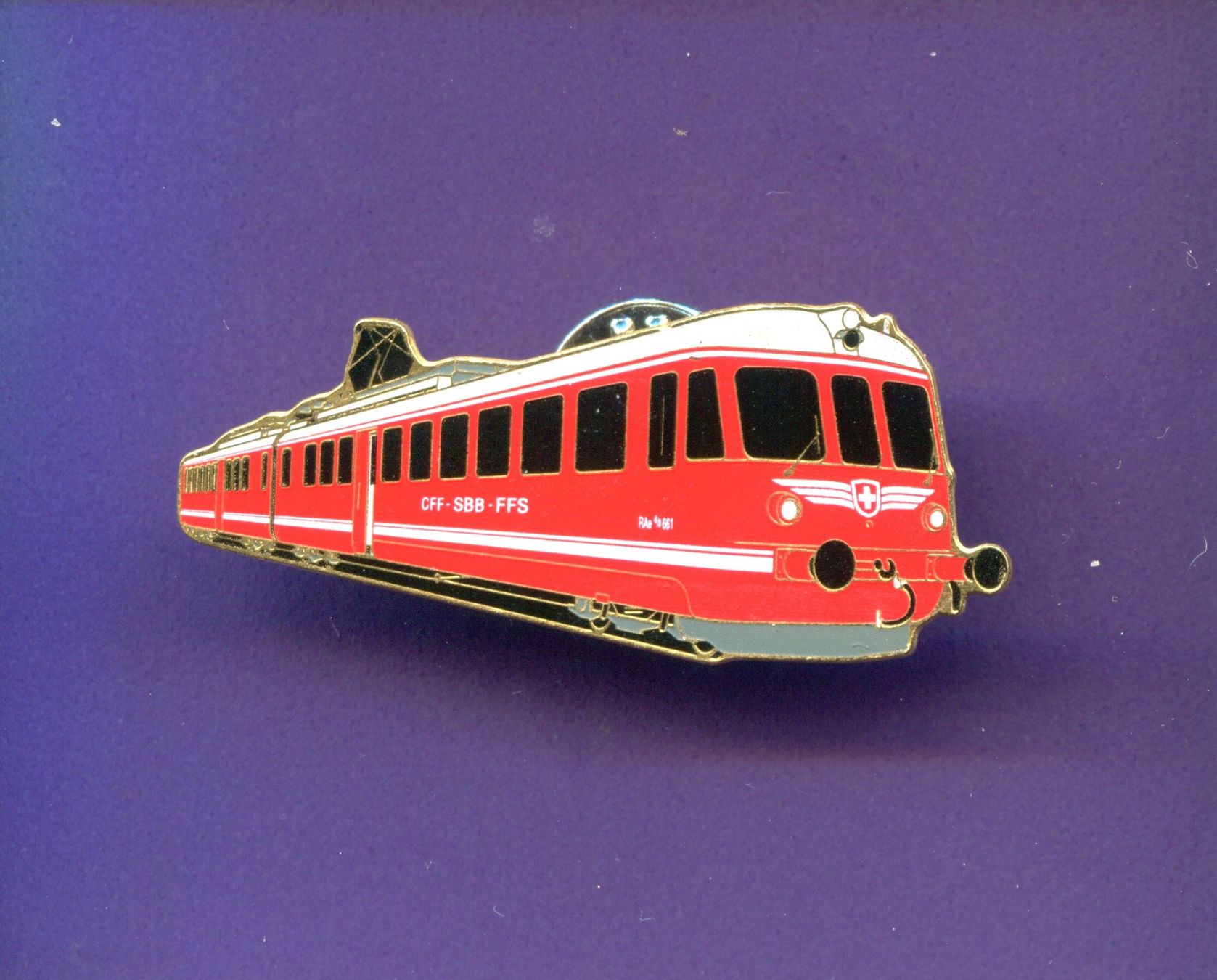 SBB/CFF/FFS Placchette & Badge: Schmid-Müller  RAe 4/8  Lim.125 – Usato da Winterthur venduto da Sammleroase