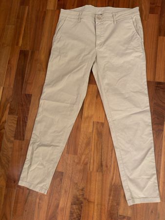 Herren Chinoshose von ZARA, beige Gr 44