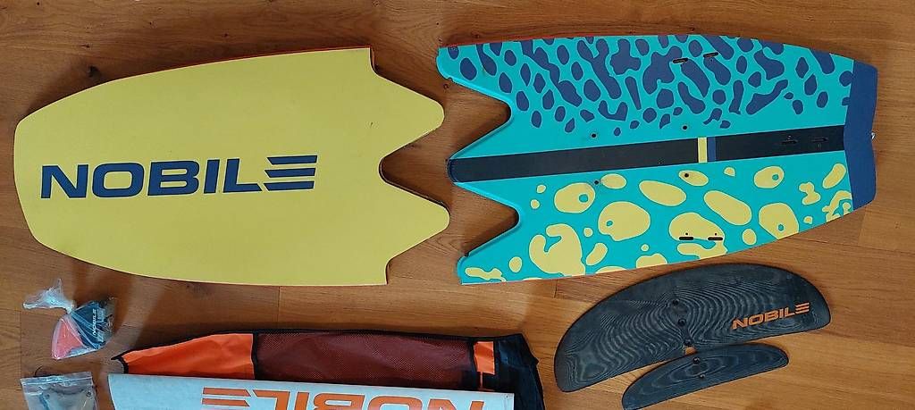 Aquilone: Nobile Infinity Foil Splitboard (Hydrofoil und Surf) – Usato da Sementina venduto da sigi68 3