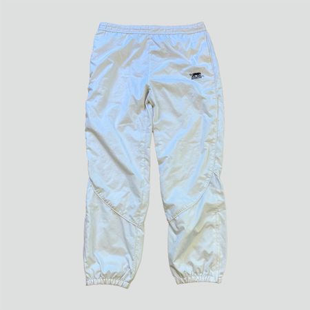 Vintage plain white Airness track pants (Adidas Nike carhar)
