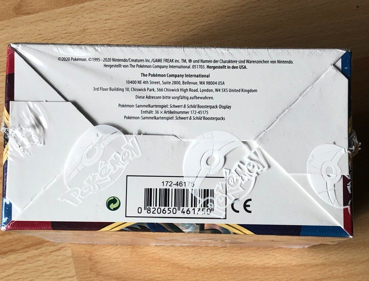 Cartoline: Pokemon Schwert & Schild Booster Display – Nuovo e nell'imballaggio originale da Matzendorf venduto da SwissMagicKarten 3