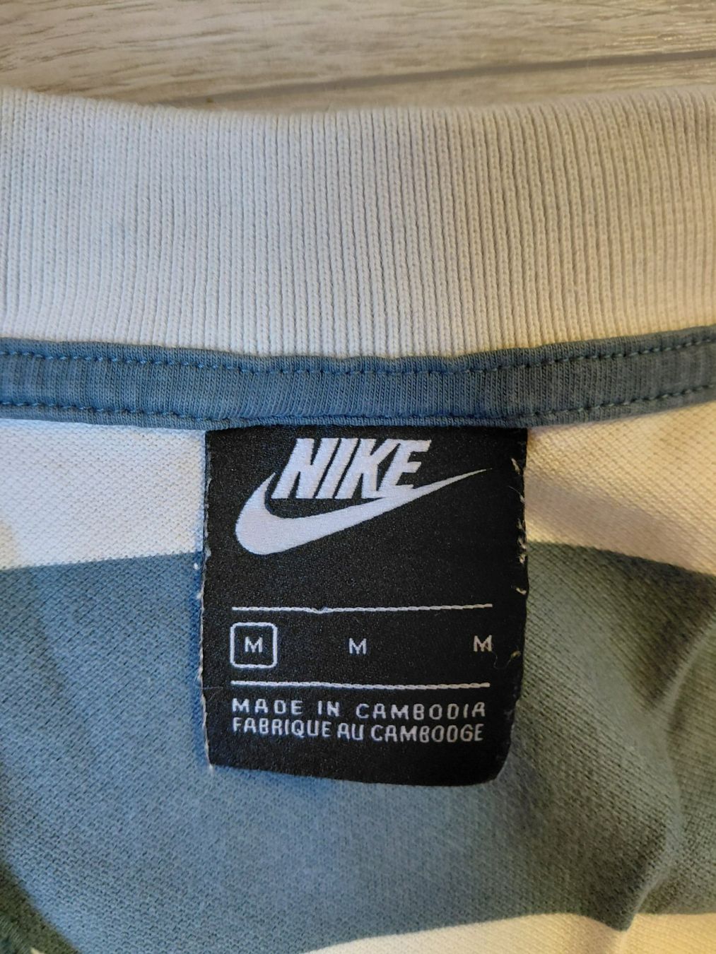Nike Magliette Polo: Poloshirt Nike Gr. M gestreift – Usato da Baden venduto da al_vp 2