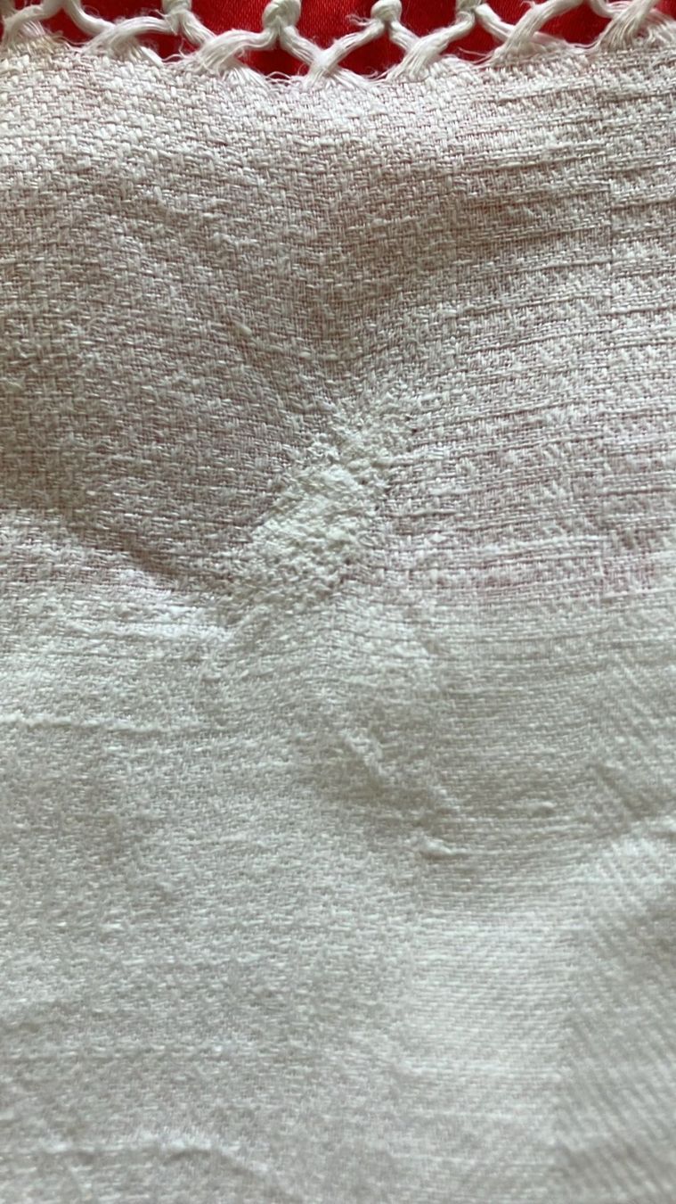 Teli da bagno: Vari vecchi asciugamani GC in cotone bianco – Usato da Melano venduto da H-Sara 4