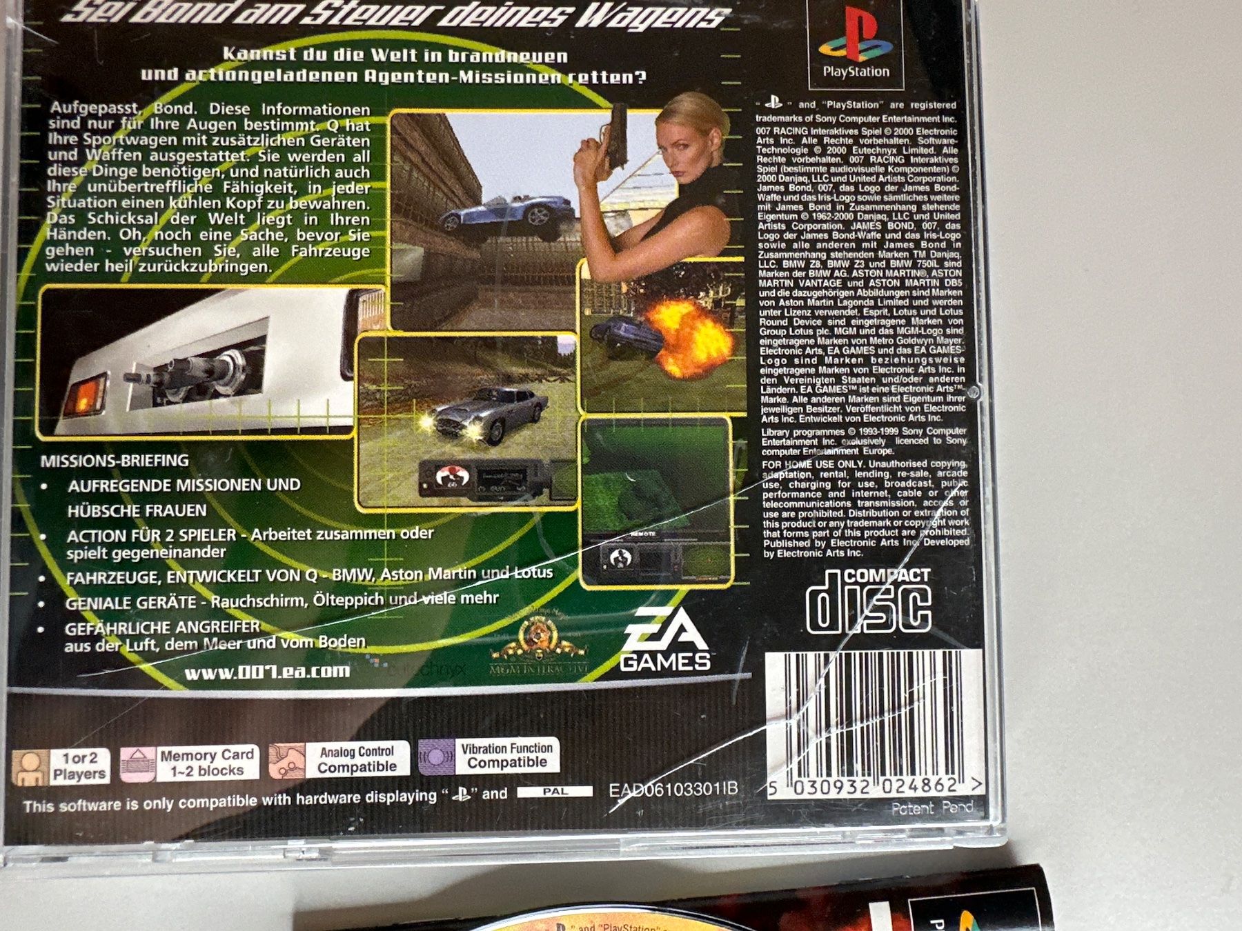 Sony Jeux: 007 Racing - PS1 – D'occasion à St.gallen par taduz 2