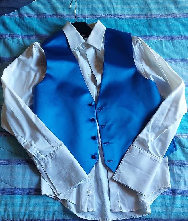 Costumes: Abito da cerimonia blu da uomo by Rossini – D'occasion à Chiasso par don_dp56 4