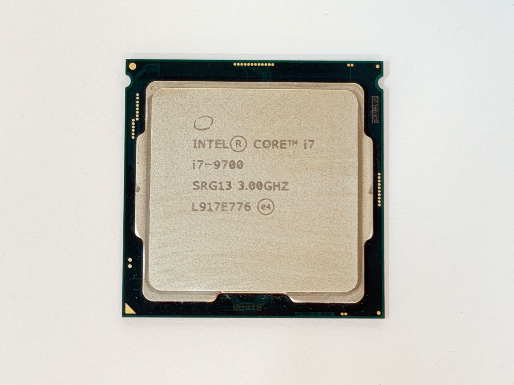 Intel Componenti elettronici: CPU Intel Core i7-9700, 12 MB Cache, 4.70 GHz – Usato da Lachen SZ venduto da alcom-electronics