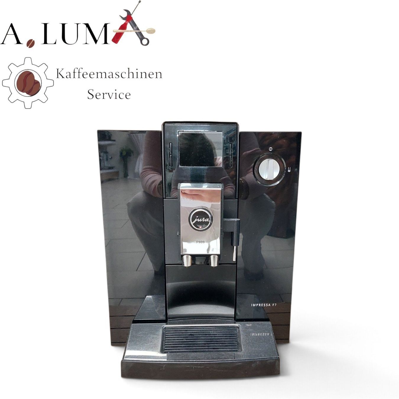 Jura Kaffeemaschinen & Espressomaschinen: Jura Impressa F909 – Gebraucht aus Gränichen von Luma.KaffeeMaschinen