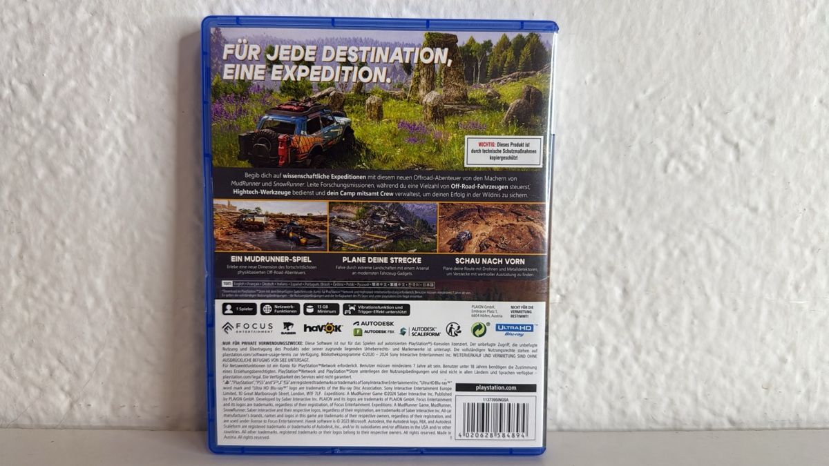 Sony Spiele: Expeditions A Mudrunner Game PS5 - game disc and case – Gebraucht aus Ehrendingen von bubulence 1