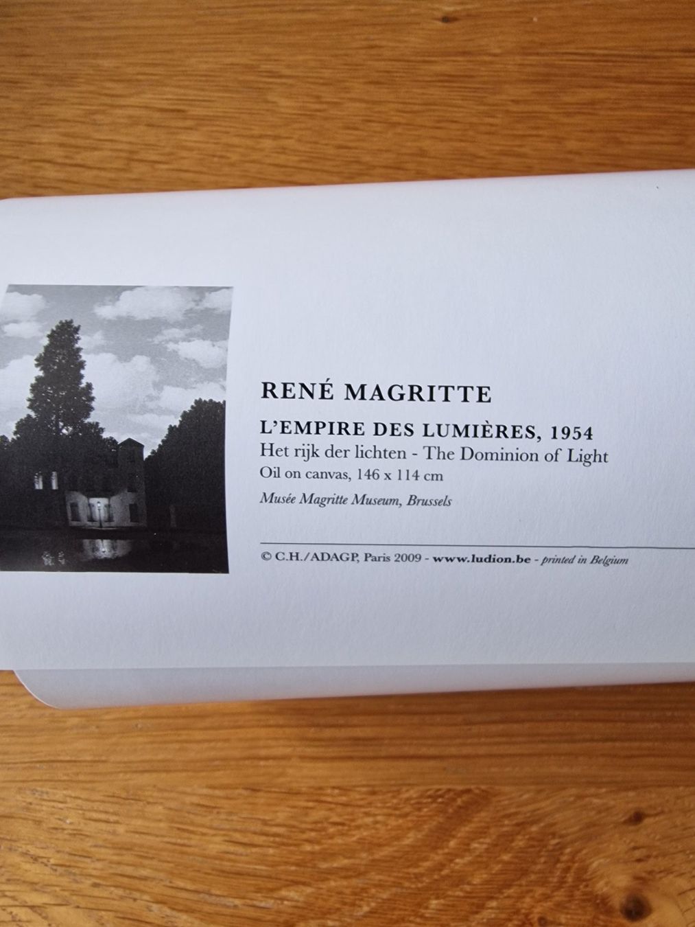 Foto & Immagini: Poster Magritte – Usato da Oberhofen AG venduto da jac_f7t8 1
