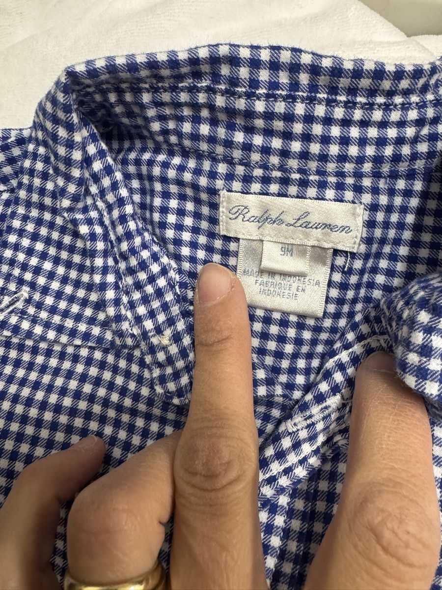 Ralph Lauren Camicie, Top & T-shirt: Ralph Lauren Hemd Kids – Nuovo (secondo la descrizione) da Wiesendangen venduto da hon_52vt 1