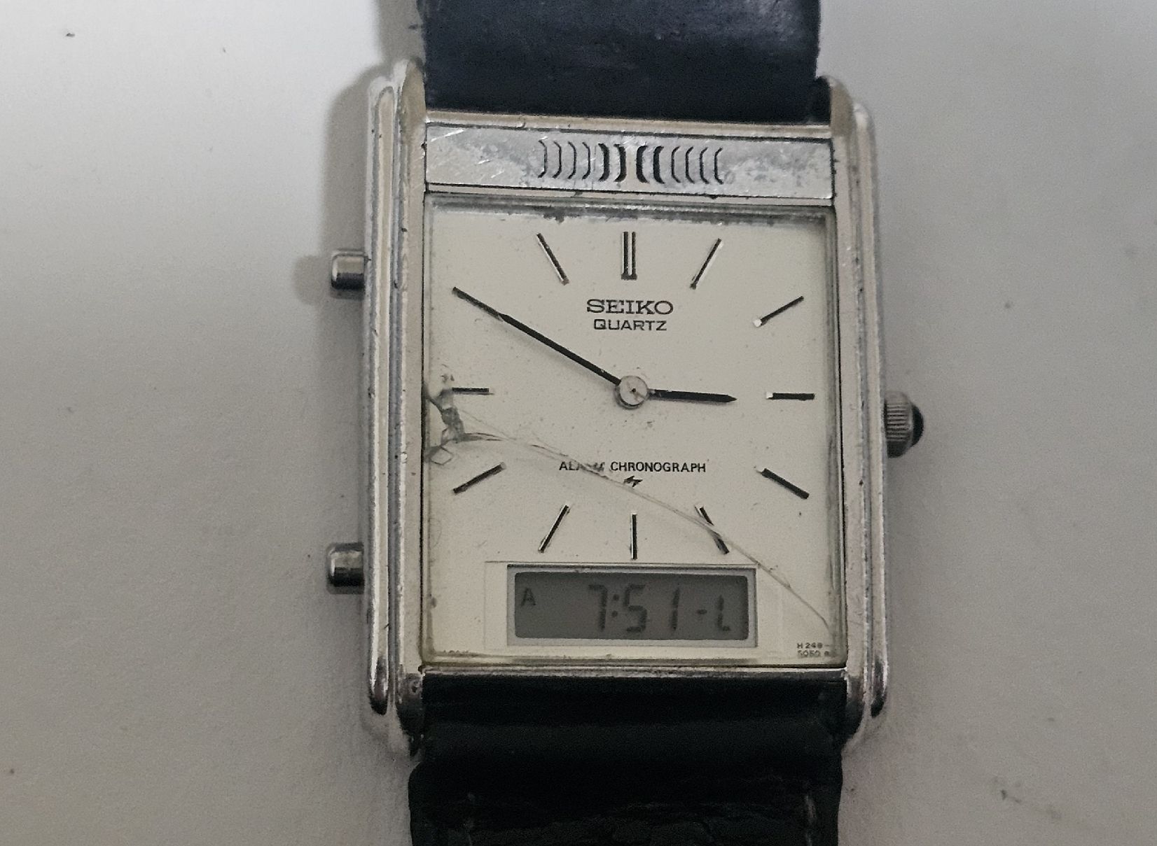 Seiko Montres: Seiko Quartz Chronograph, Alarm – D'occasion à Genève par Fresko01