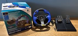 Logitech Driving Force USB Lenkrad - PS2 - PC