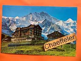 Kl. Scheidegg, Hotels mit Jungfrau