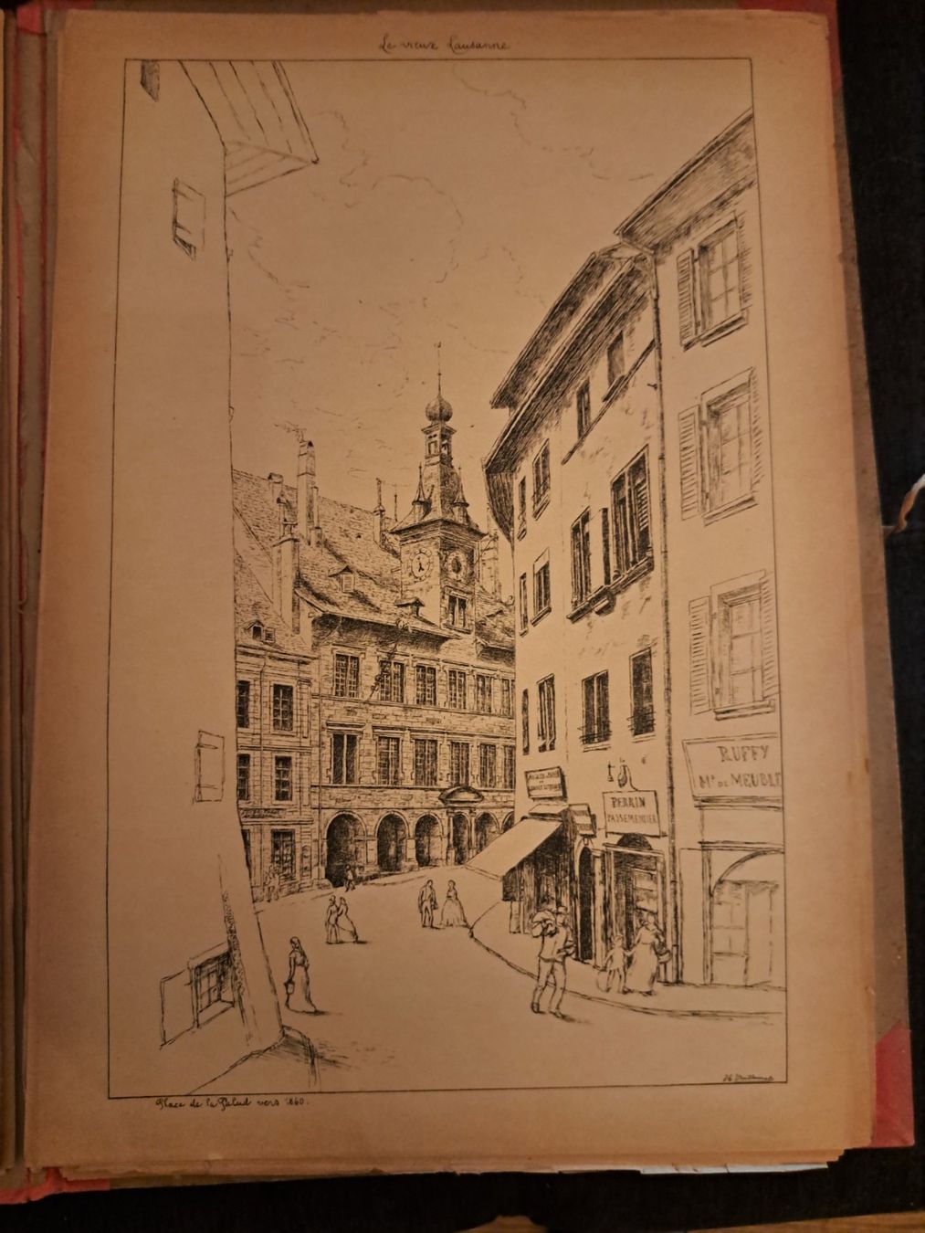 Stiche: Le vieux Lausanne 1890 - 80 planches – Gebraucht aus Pailly von jme99 8