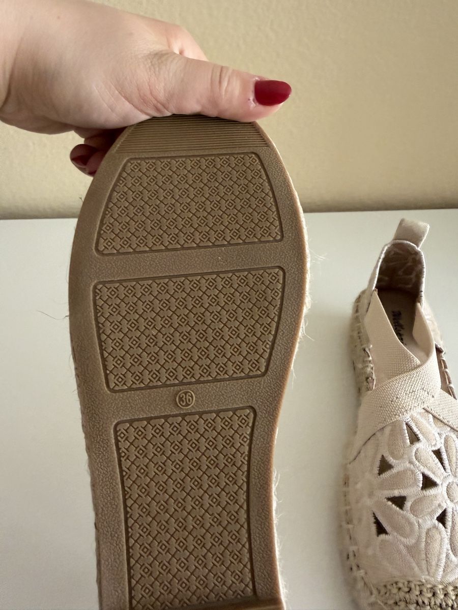 Damenschuhe: Espadrilles "Wellspring", Beige, Grösse 36, Neu! – Neu (gemäss Beschreibung) aus Langnau am Albis von Schneeflocke92 1