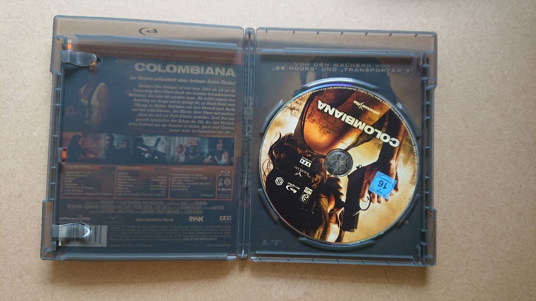 Tutti i DVDs: Columbiana Blu-ray  – Usato da Chur venduto da FreakofRarity 2