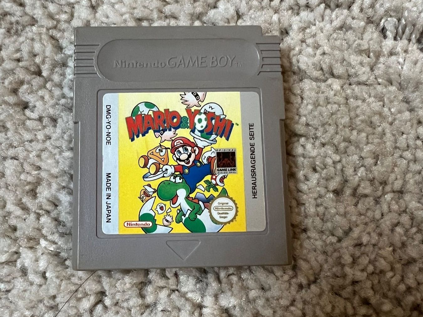 Nintendo Spiele: Mario & Yoshi für Game Boy – Gebraucht aus Winkel von RiMa95