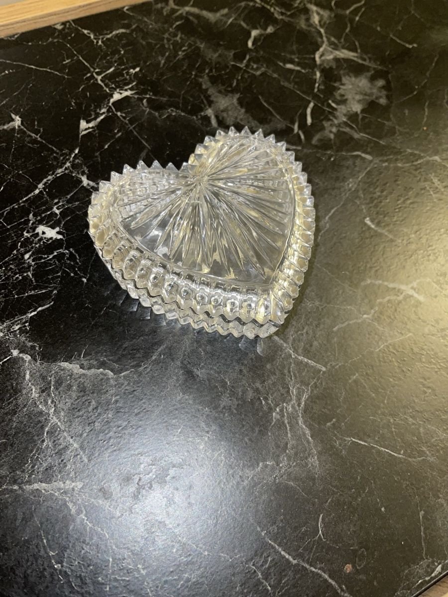 Bicchieri: Glass Herz Deko – Usato da Schlieren venduto da Mattis123 1