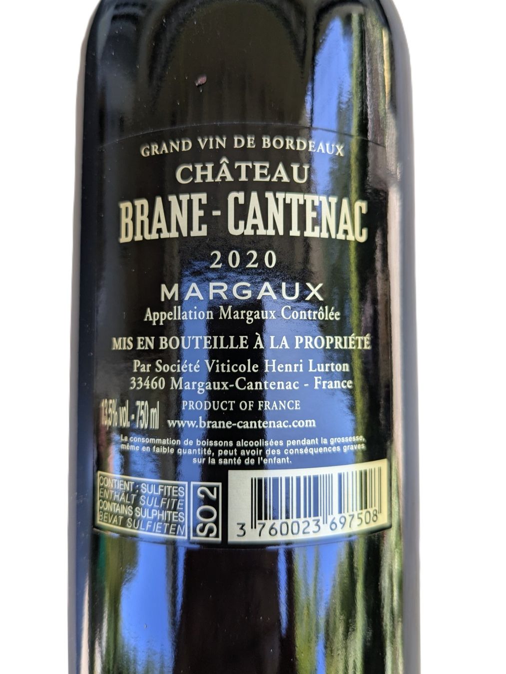 Château Brane-Cantenac Vins: Château Brane-Cantenac 2020 – Neuf (Voir description) à Giffers par agu25 2