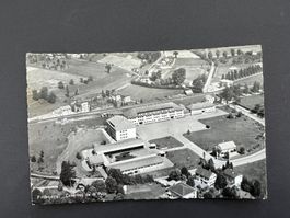 Postkarte Fribourg Militärkaserne 1962 (R863)