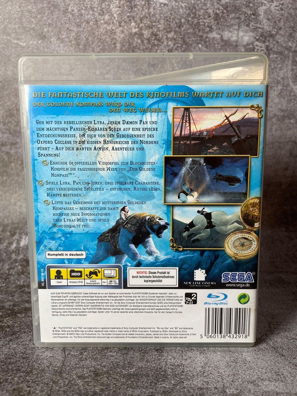 Spiele: Der Goldene Kompass / The Golden Compass[PS3] – Gebraucht aus Niederwil SO von BlueSonic 1