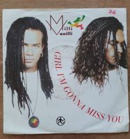 Milli Vanilli Girl I'm Gonna Miss You Vinyl 7"