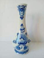 Vintage Delfts Blauw Vase Royal Goedewaagen  Handarbeit 19cm