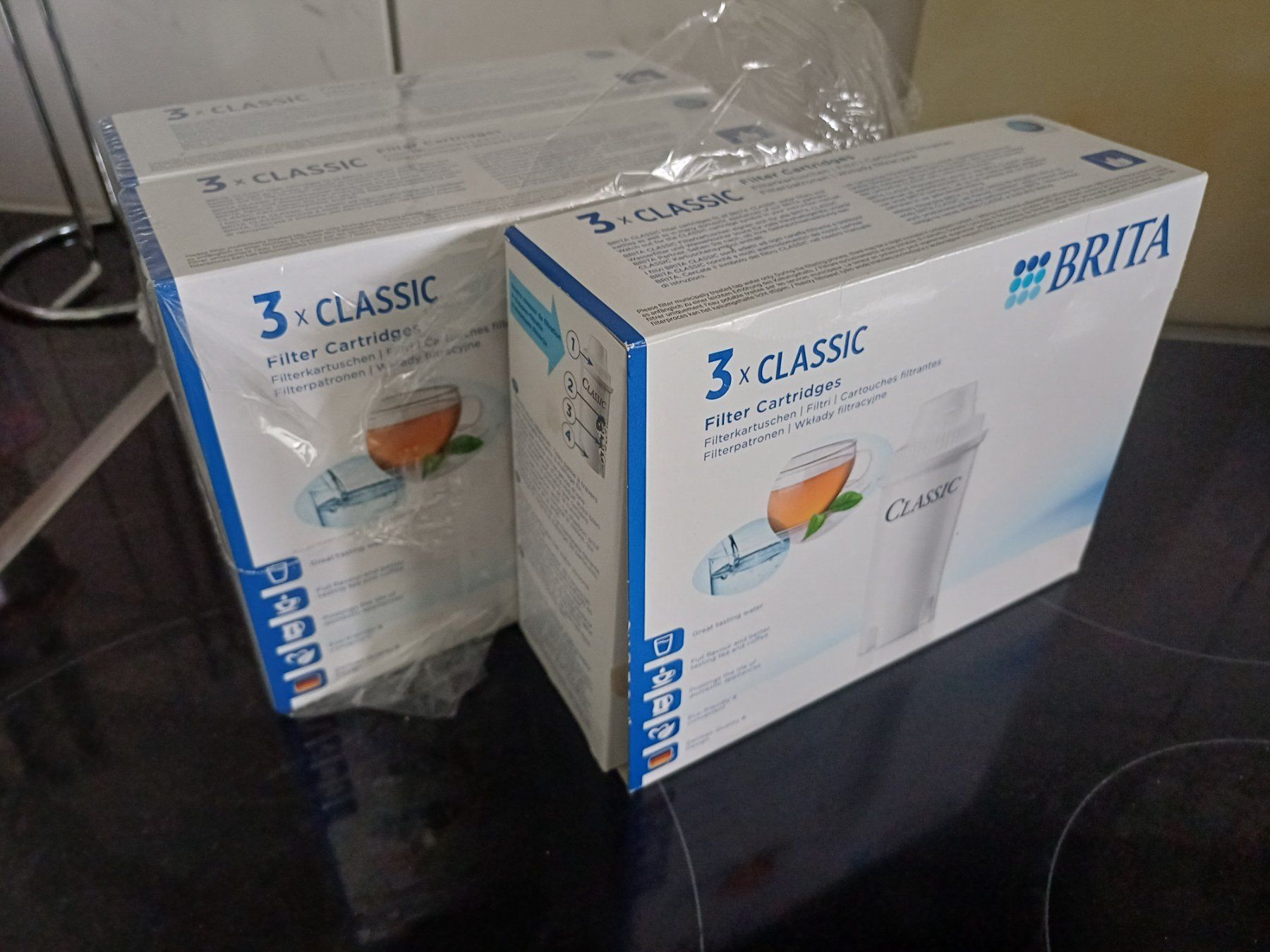 Sanitär: Brita Filter Classic. Drei Packungen an drei Kartuschen. – Neu und originalverpackt aus zürich von Pahaag