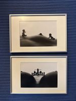 Körperlandschaften von Allan Teger 2 Bilder gerahmt