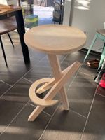 Barhocker Buche Braunkern – handwerklich gefertigt