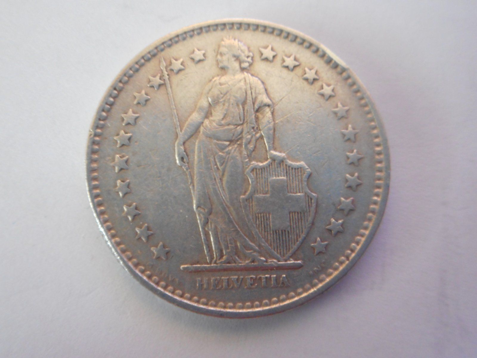 Toutes les monnaies: 2 Fr. 1928 silber – D'occasion à Kriegstetten par pizlad2010 1