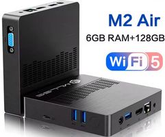 Mini PC 6GB RAM 128GB ROM Intel N4000 Dual-WiFi Bluetooth