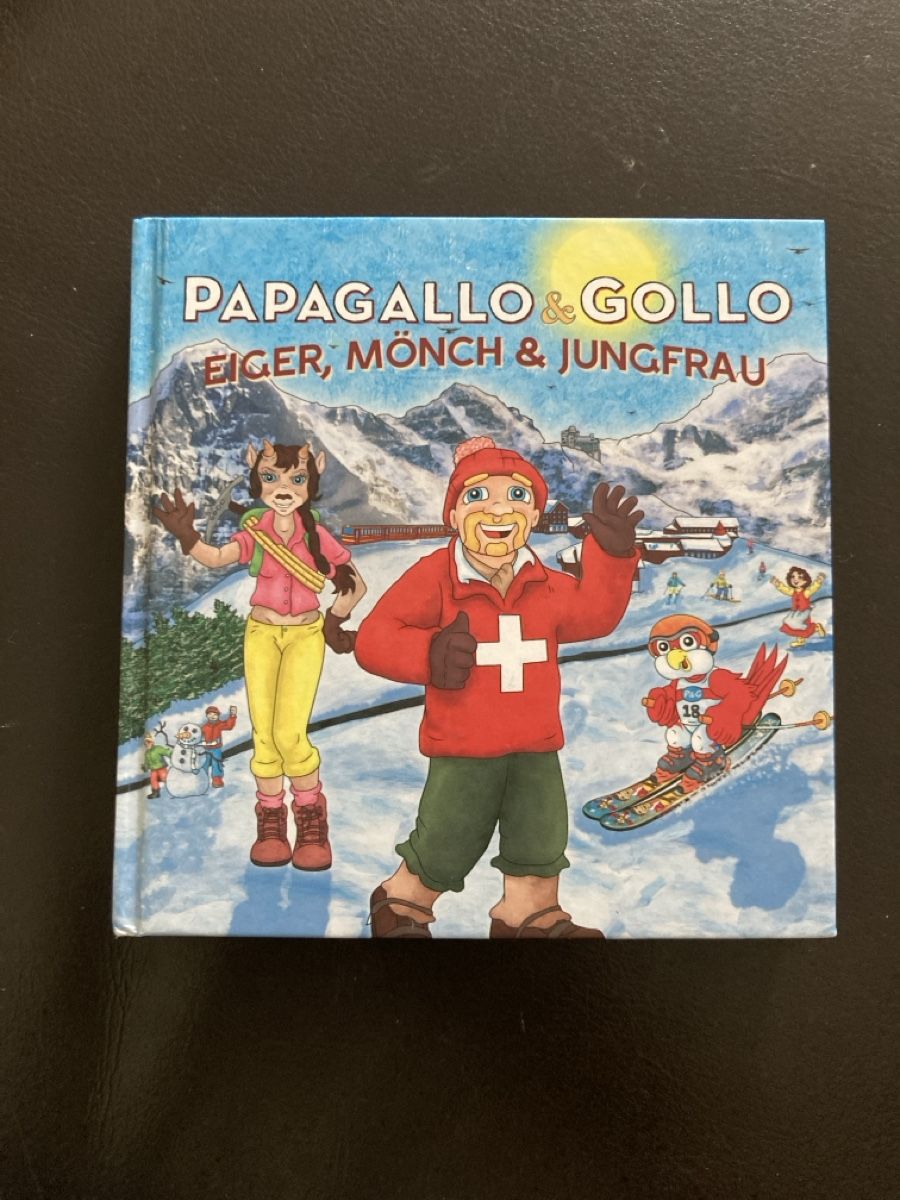 Bücher: PAPAGALLO & GOLLO EIGER, MÖNCH & JUNGFRAU neuwertig  – Neu (gemäss Beschreibung) aus Schüpfheim von Seerose80