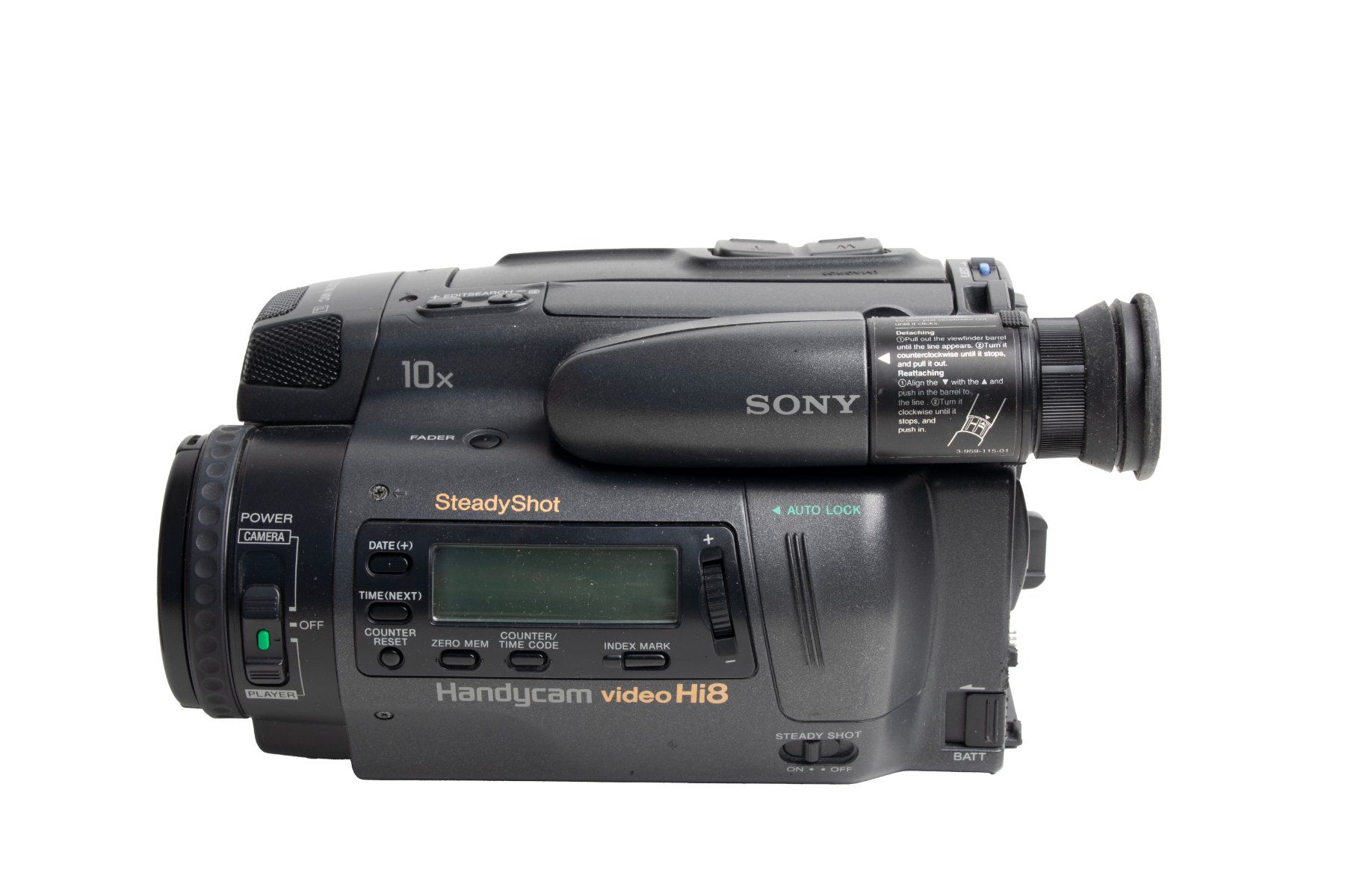 Fotocamera: Sony Handycam CCD-TR2000E Kamera – Difettoso da Emmen venduto da chromaton 1