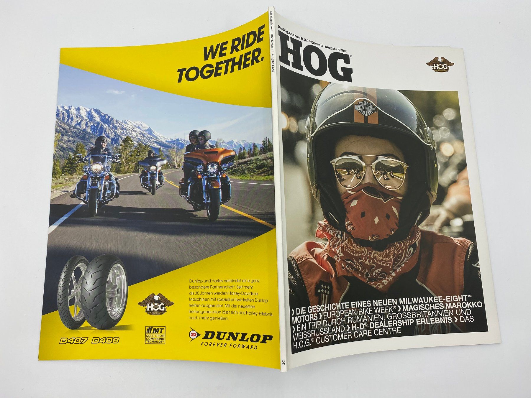 Riviste & Magazine: Harley Owners Group HOG Magazine 2016 – Usato da Langwiesen venduto da Restposten-24 8